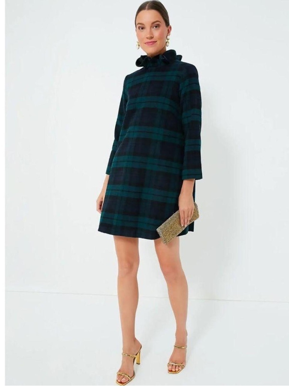 Tuckernuck | Blackwatch Daphne Wool Blend Mini Dress Size XL
